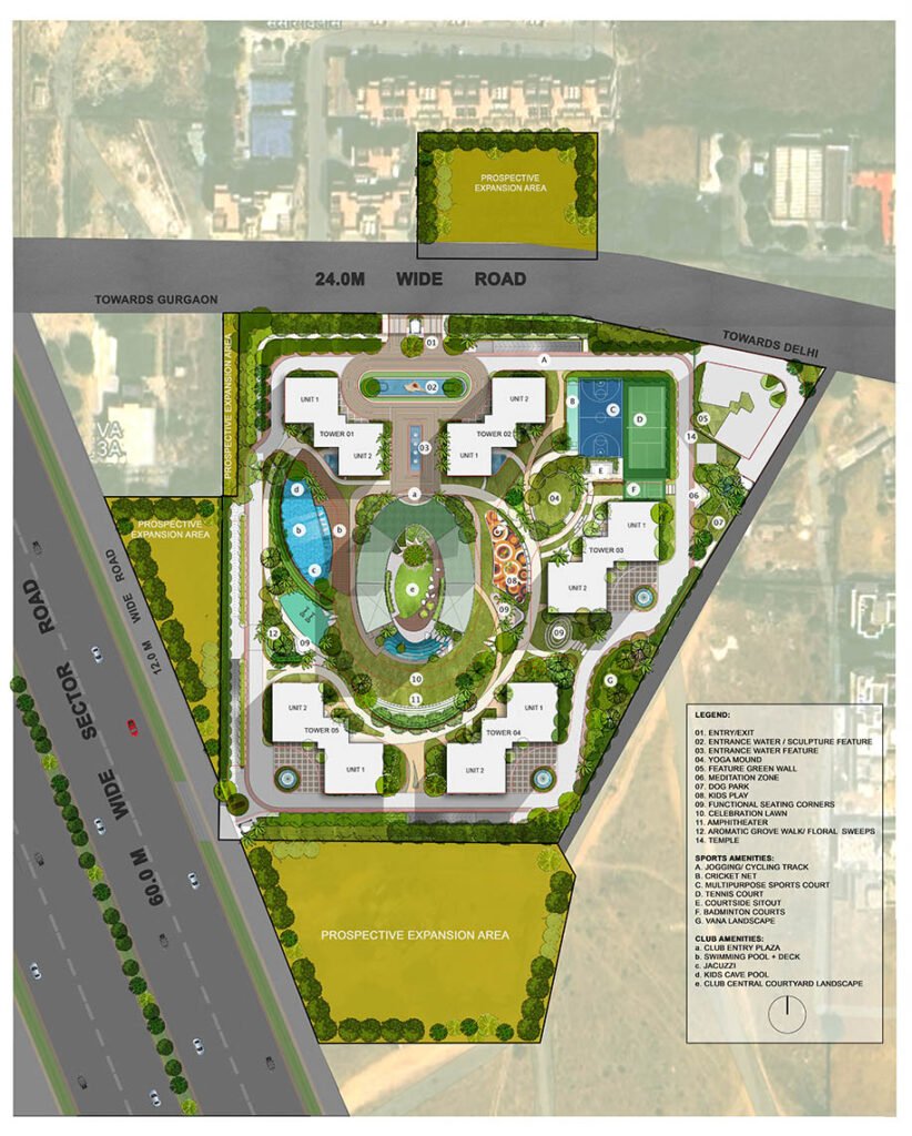 Meffier Golden Park Master Layout